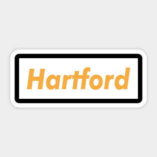 Hartford Meat Brown Sticker